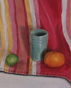 Still life with stripes II